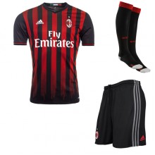 Форма игровая домашняя 2016/17 Милан с гетрами